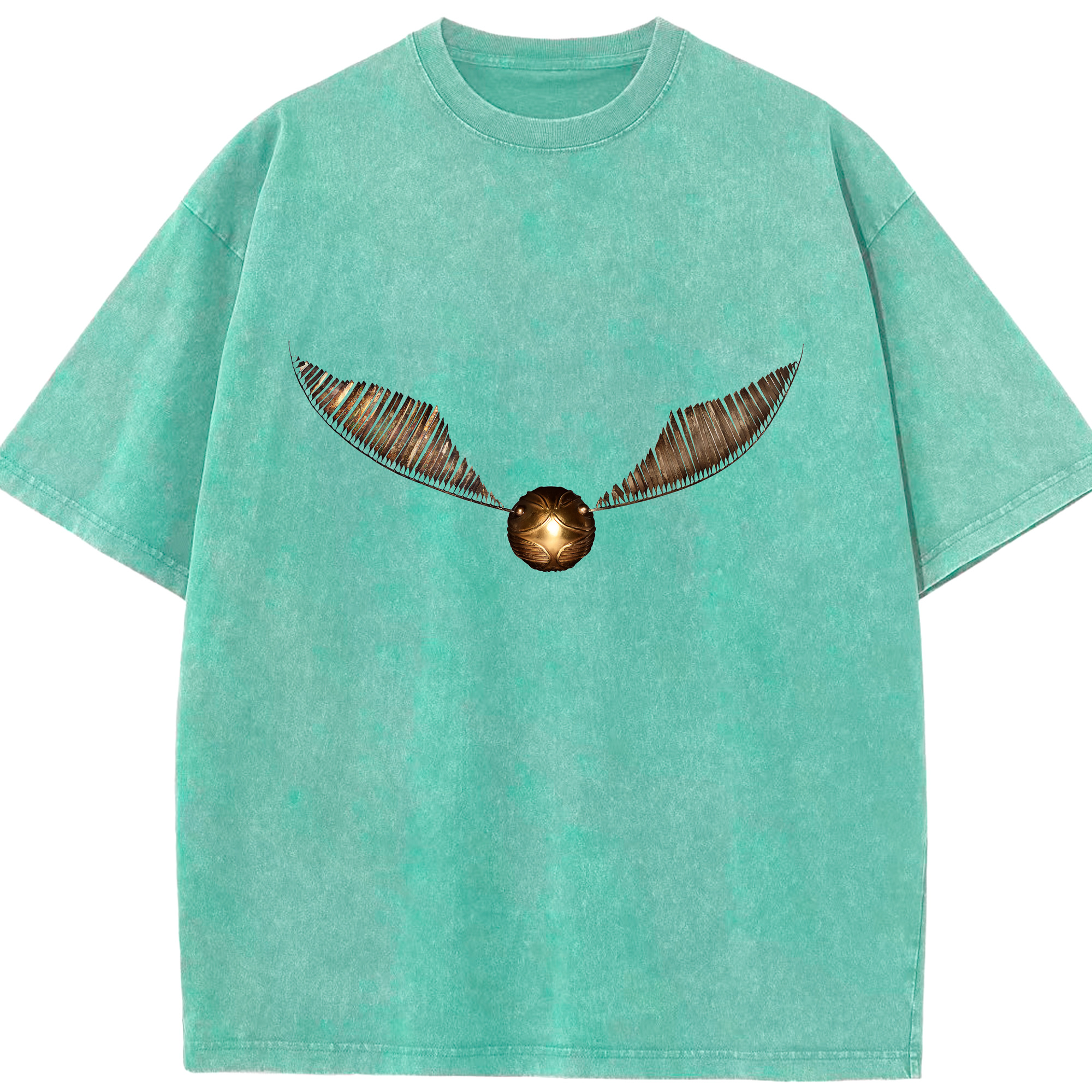（画像用） Harry Potter ハリー・ポッターシリーズ 綿100% ヴィンテージ風 半袖Tシャツ（フロントプリント）